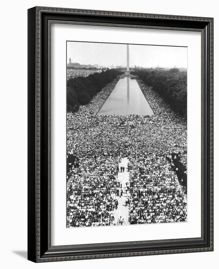 Obama's View-Associated Press-Framed Photographic Print