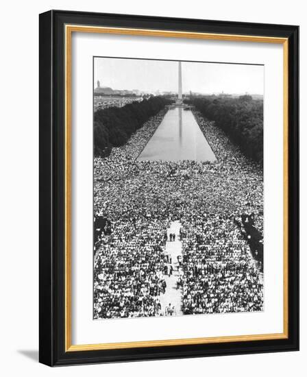 Obama's View-Associated Press-Framed Photographic Print