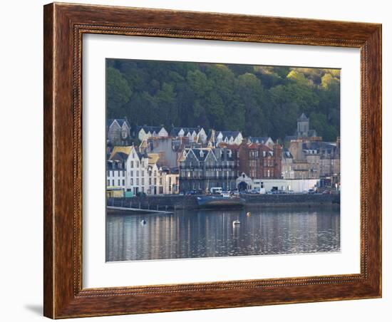 Oban Waterfront, Oban, Highland, Scotland, Uk-Patrick Dieudonne-Framed Photographic Print