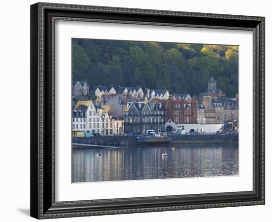 Oban Waterfront, Oban, Highland, Scotland, Uk-Patrick Dieudonne-Framed Photographic Print