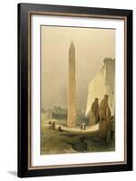 Obelisk at Luxor-David Roberts-Framed Giclee Print