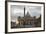 Obelisk in Front of the St. Peter's Basilica at Sunset, St. Peter's Square, Vatican City-null-Framed Photographic Print