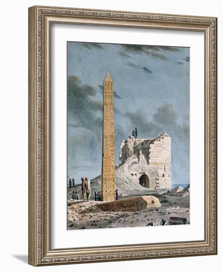 Obelisk of Cleopatra-Dominique Vivant Denon-Framed Giclee Print