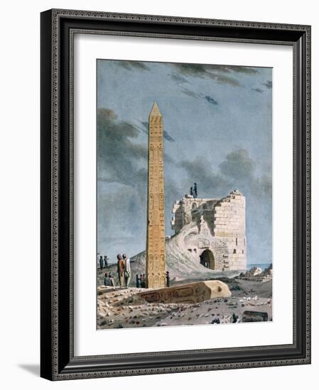 Obelisk of Cleopatra-Dominique Vivant Denon-Framed Giclee Print