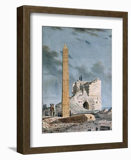 Obelisk of Cleopatra-Dominique Vivant Denon-Framed Giclee Print