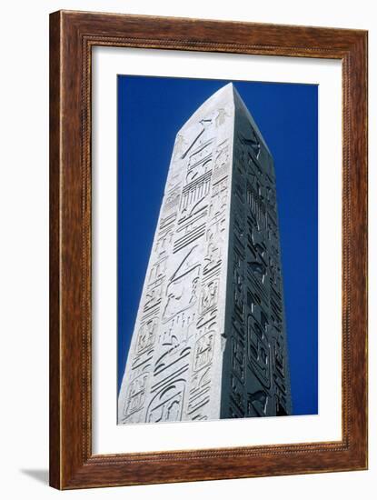 Obelisk of Queen Hatshepsut Viewed from Ground, Temple of Amun, Karnak, Egypt, C1503-C1483 Bc-CM Dixon-Framed Photographic Print