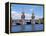 Oberbaum Bridge and River Spree, Berlin, Germany-Hans Peter Merten-Framed Premier Image Canvas