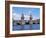 Oberbaum Bridge and River Spree, Berlin, Germany-Hans Peter Merten-Framed Photographic Print