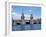 Oberbaum Bridge and River Spree, Berlin, Germany-Hans Peter Merten-Framed Photographic Print