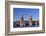 Oberbaum Bridge between Kreuzberg and Friedrichshain, Metro Line 1, Spree River, Berlin, Germany, E-Markus Lange-Framed Photographic Print