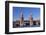 Oberbaum Bridge between Kreuzberg and Friedrichshain, Metro Line 1, Spree River, Berlin, Germany, E-Markus Lange-Framed Photographic Print