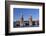 Oberbaum Bridge between Kreuzberg and Friedrichshain, Metro Line 1, Spree River, Berlin, Germany, E-Markus Lange-Framed Photographic Print