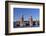 Oberbaum Bridge between Kreuzberg and Friedrichshain, Metro Line 1, Spree River, Berlin, Germany, E-Markus Lange-Framed Photographic Print