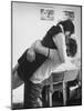 Oberlin College Students Kissing in a Co-Ed Dorm-Bill Ray-Mounted Photographic Print