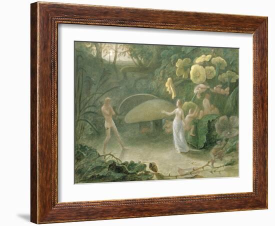 Oberon and Titania, a Midsummer Night's Dream, Act Ii, Scene I, by William Shakespeare (1566-1616)-Francis Danby-Framed Giclee Print