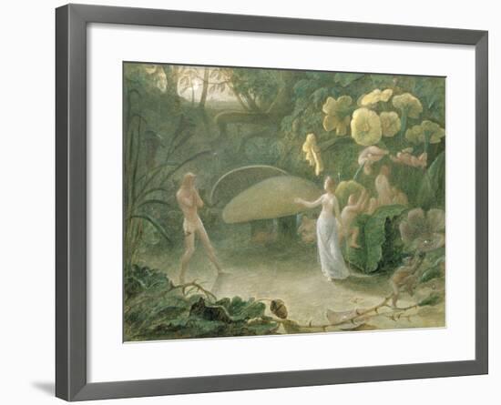 Oberon and Titania, a Midsummer Night's Dream, Act Ii, Scene I, by William Shakespeare (1566-1616)-Francis Danby-Framed Giclee Print