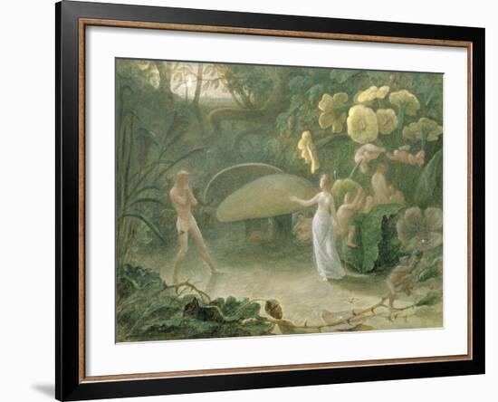 Oberon and Titania, a Midsummer Night's Dream, Act Ii, Scene I, by William Shakespeare (1566-1616)-Francis Danby-Framed Giclee Print