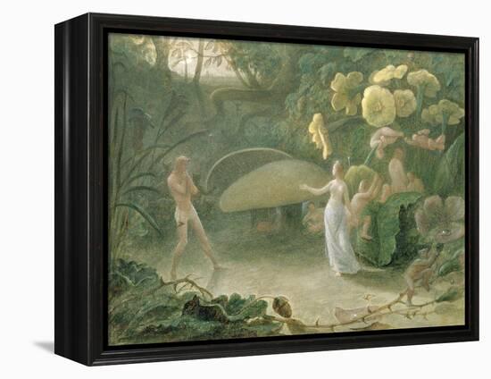 Oberon and Titania, a Midsummer Night's Dream, Act Ii, Scene I, by William Shakespeare (1566-1616)-Francis Danby-Framed Premier Image Canvas