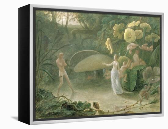 Oberon and Titania, a Midsummer Night's Dream, Act Ii, Scene I, by William Shakespeare (1566-1616)-Francis Danby-Framed Premier Image Canvas