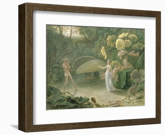 Oberon and Titania, a Midsummer Night's Dream, Act Ii, Scene I, by William Shakespeare (1566-1616)-Francis Danby-Framed Giclee Print