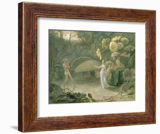 Oberon and Titania, a Midsummer Night's Dream, Act Ii, Scene I, by William Shakespeare (1566-1616)-Francis Danby-Framed Giclee Print