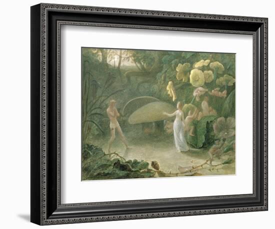 Oberon and Titania, a Midsummer Night's Dream, Act Ii, Scene I, by William Shakespeare (1566-1616)-Francis Danby-Framed Giclee Print