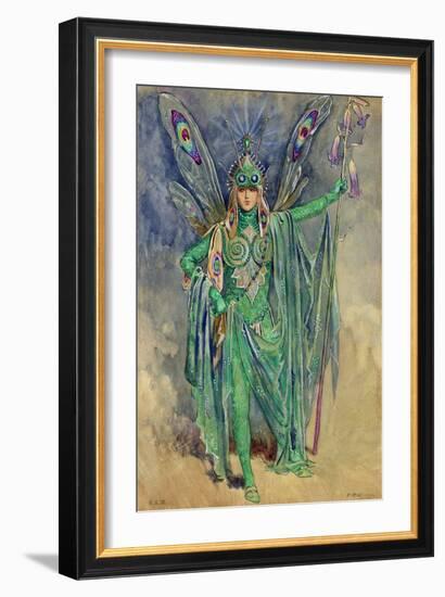 Oberon, Costume "A Midsummer Night's Dream", Produced Courtneidge, Princes Theatre, Manchester-C. Wilhelm-Framed Giclee Print