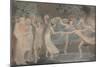 Oberon, Titania and Puck with Fairies Dancing-William Blake-Mounted Giclee Print