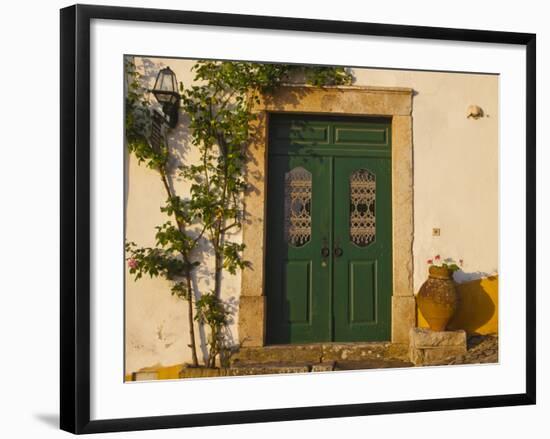 Obidos, Leiria, Portugal-Julie Eggers-Framed Photographic Print