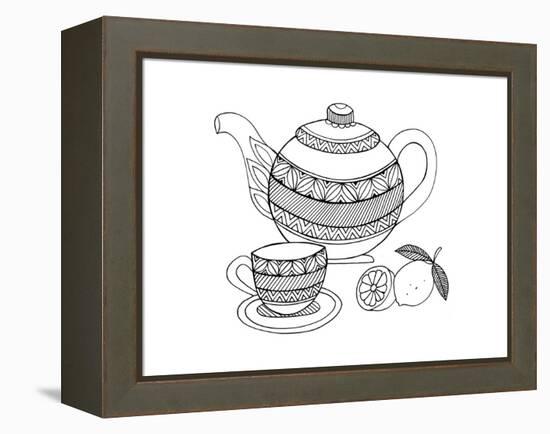 Object Teakettle-Neeti Goswami-Framed Stretched Canvas