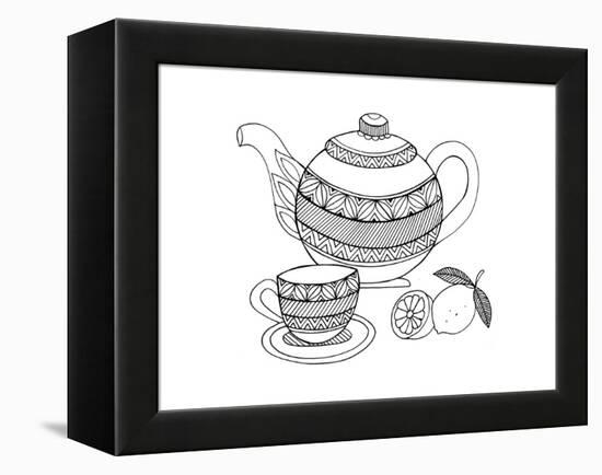 Object Teakettle-Neeti Goswami-Framed Stretched Canvas