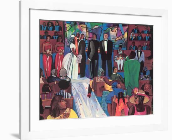 Objection-Gigi Boldon-Framed Art Print