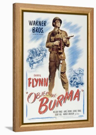 Objective, Burma!, 1945, Directed by Raoul Walsh-null-Framed Premier Image Canvas