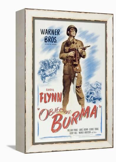 Objective, Burma!, 1945, Directed by Raoul Walsh-null-Framed Premier Image Canvas