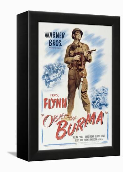 Objective, Burma!, 1945, Directed by Raoul Walsh-null-Framed Premier Image Canvas