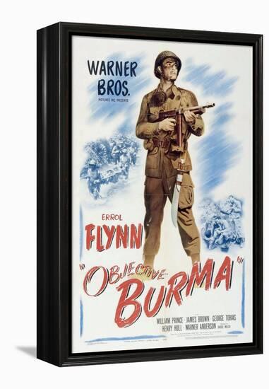 Objective, Burma!, 1945, Directed by Raoul Walsh-null-Framed Premier Image Canvas