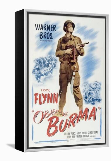 Objective, Burma!, 1945, Directed by Raoul Walsh-null-Framed Premier Image Canvas