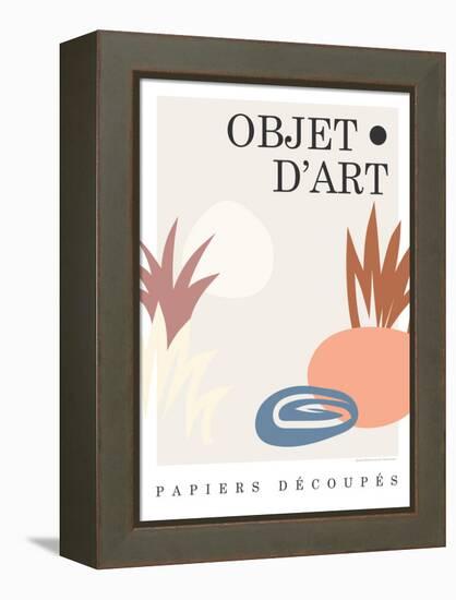 Objet 6-Design Fabrikken-Framed Stretched Canvas