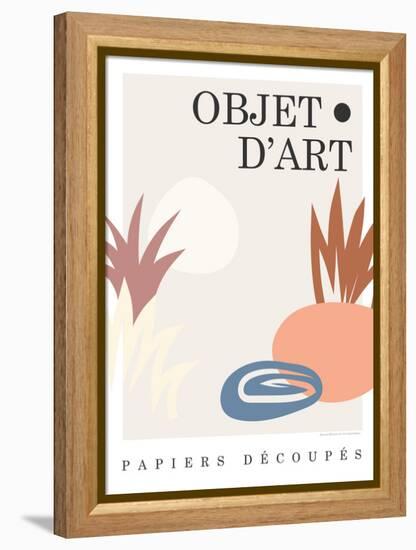 Objet 6-Design Fabrikken-Framed Stretched Canvas