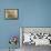 Objets divers, coin de lit à tête d'éléphant et femme nue-Eugene Delacroix-Framed Premier Image Canvas displayed on a wall