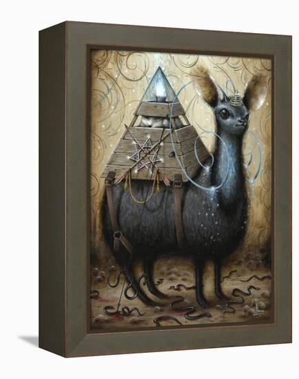 Oblivious Fright-Jason Limon-Framed Premier Image Canvas