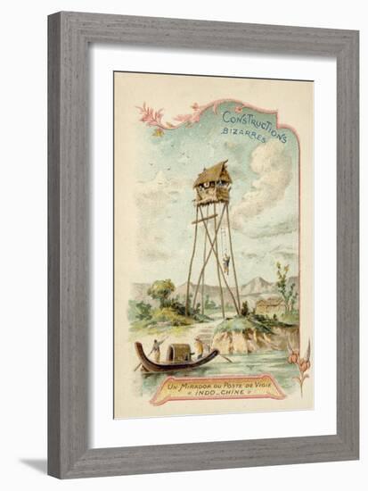 Observation Tower, Indochina-null-Framed Giclee Print