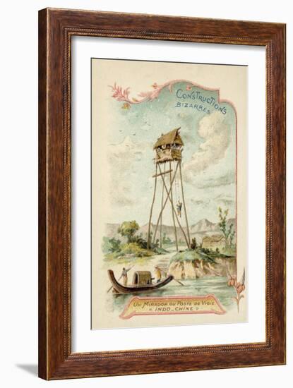 Observation Tower, Indochina-null-Framed Giclee Print