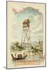Observation Tower, Indochina-null-Mounted Giclee Print
