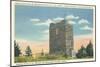 Observation Tower, Mt. Mitchell-null-Mounted Art Print