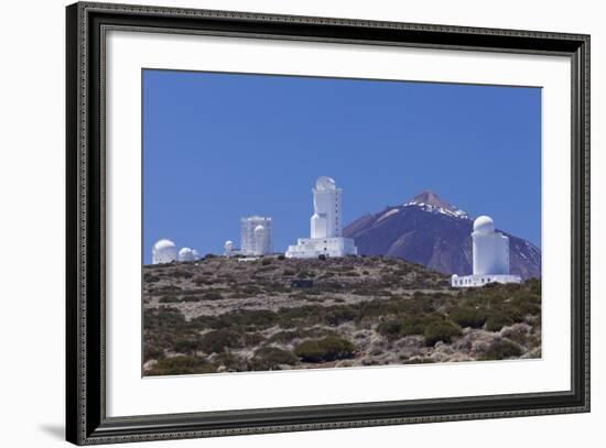 Observatory at Pico Del Teide, National Park Teide, Tenerife, Canary Islands, Spain-Markus Lange-Framed Photographic Print