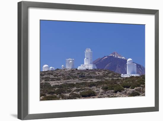 Observatory at Pico Del Teide, National Park Teide, Tenerife, Canary Islands, Spain-Markus Lange-Framed Photographic Print