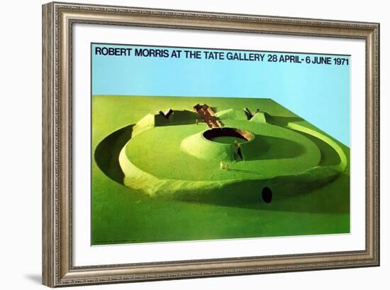 Observatory Earthwork: Project For Sousbeek 71, Arnhem-Robert Morris-Framed Art Print