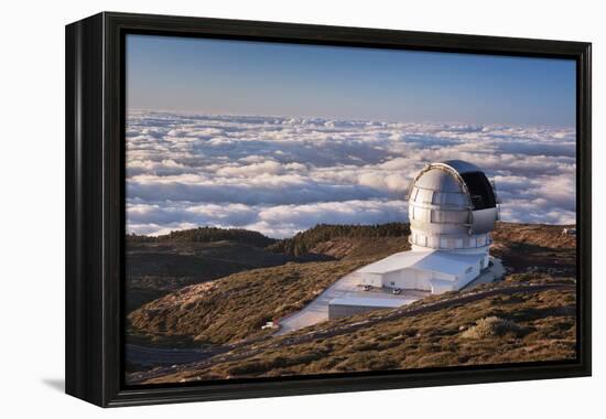 Observatory Gran Telescopio Canarias, Parque Nacional De La Caldera De Taburiente, Canary Islands-Markus Lange-Framed Premier Image Canvas