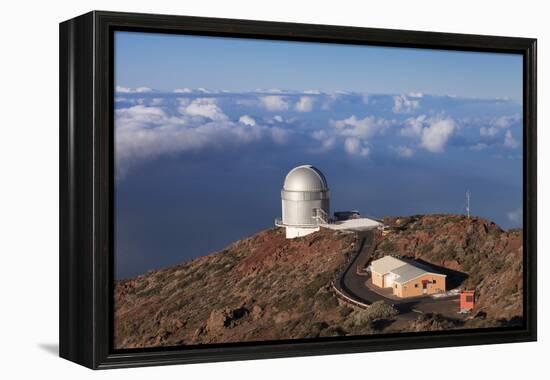 Observatory Gran Telescopio Canarias, Parque Nacional De La Caldera De Taburiente, Canary Islands-Markus Lange-Framed Premier Image Canvas